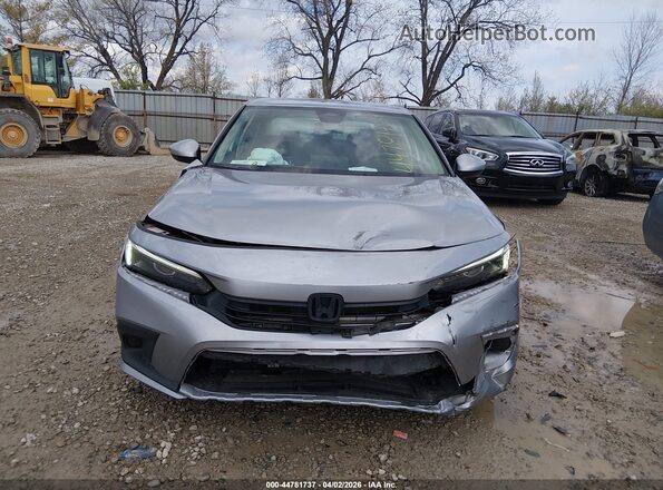 2HGFE2F2XPH530662 2023 HONDA CIVIC Серебряный Вид щитка приборов