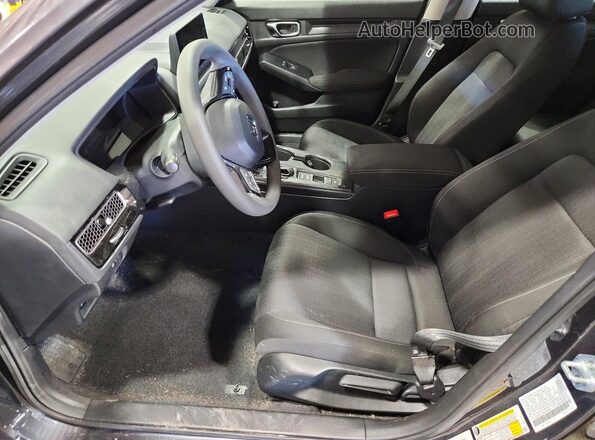 2HGFE2F2XSH532646 2025 HONDA CIVIC Gray Vista interior delantera