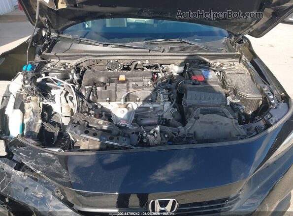 2HGFE2F50NH561927 2022 HONDA CIVIC Black Widok z tyłu
