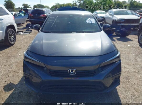 2HGFE2F50NH592417 2022 HONDA CIVIC Серый Вид щитка приборов