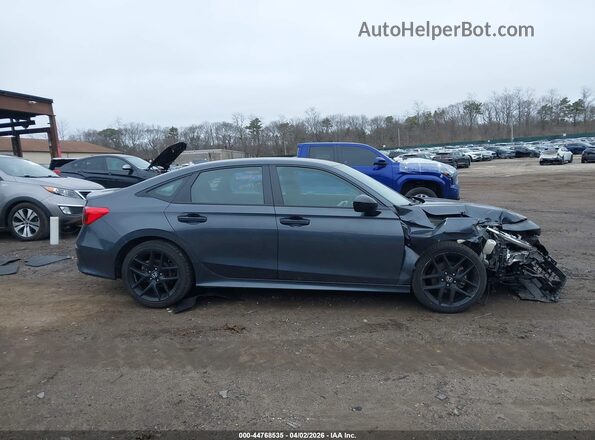2HGFE2F50RH532465 2024 HONDA CIVIC Серый Вид задней части салона