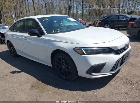 2HGFE2F50RH532708 2024 HONDA CIVIC White Przód prawy