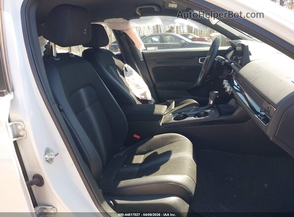 2HGFE2F50RH532708 2024 HONDA CIVIC White Widok wnętrza z przodu
