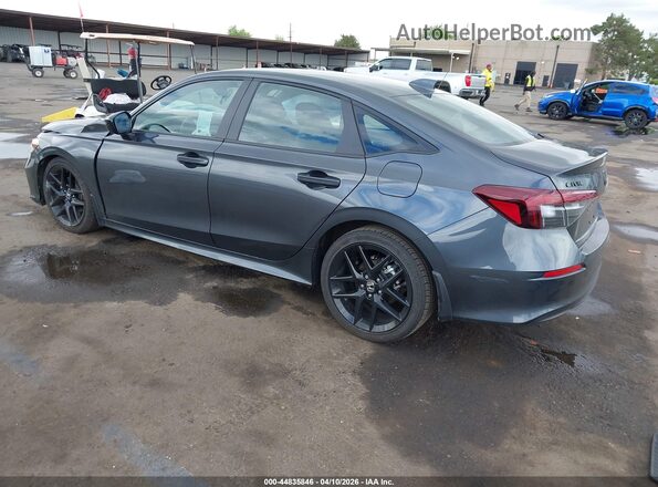 2HGFE2F50TH515334 2026 HONDA CIVIC Gray Задня ліва чверть
