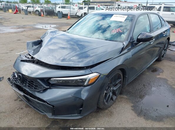 2HGFE2F50TH515334 2026 HONDA CIVIC Gray Вид спереду
