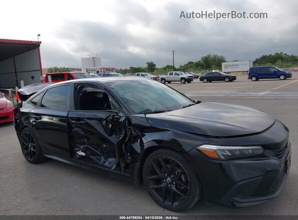 2HGFE2F51NH565100 2022 HONDA CIVIC Black 