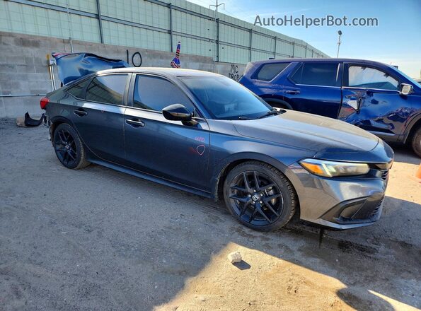 2HGFE2F51NH575965 2022 HONDA CIVIC Угольный Передняя правая четверть