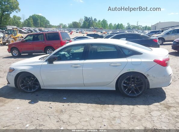 2HGFE2F51RH543992 2024 HONDA CIVIC White Widok wnętrza 360 stopni