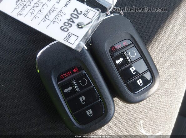 2HGFE2F51TH544194 2026 HONDA CIVIC Черный Вид панели приборов