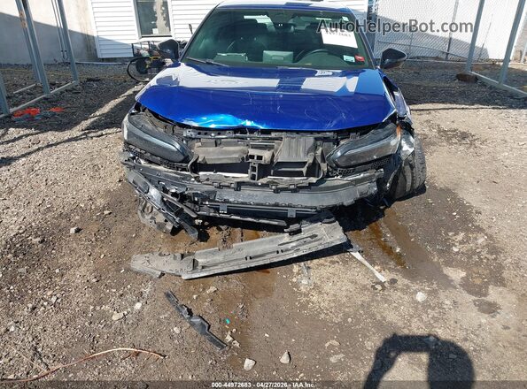 2HGFE2F52NH569804 2022 HONDA CIVIC Blue წინა ხედი
