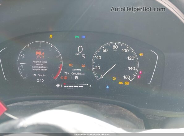 2HGFE2F52NH569804 2022 HONDA CIVIC Blue უკანა სავარძლების ხედი