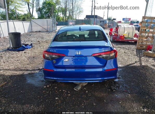 2HGFE2F52NH569804 2022 HONDA CIVIC Blue 