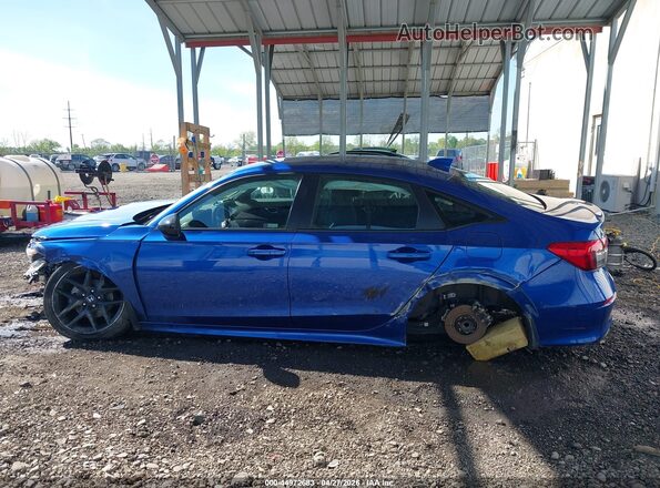 2HGFE2F52NH569804 2022 HONDA CIVIC Blue 