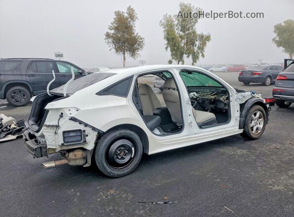 2HGFE2F53NH557208 2022 HONDA CIVIC White Задня права чверть