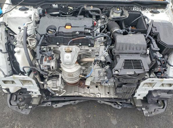 2HGFE2F53NH557208 2022 HONDA CIVIC White Вид задньої частини салону