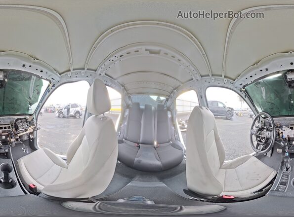 2HGFE2F53NH557208 2022 HONDA CIVIC White Панорамний вид салону 360°