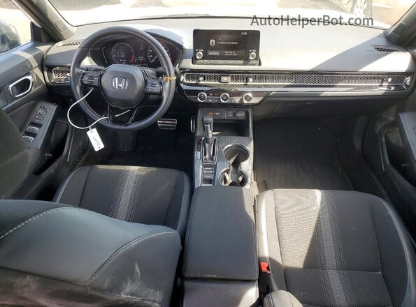 2HGFE2F53NH571691 2022 HONDA CIVIC White Vista del salpicadero
