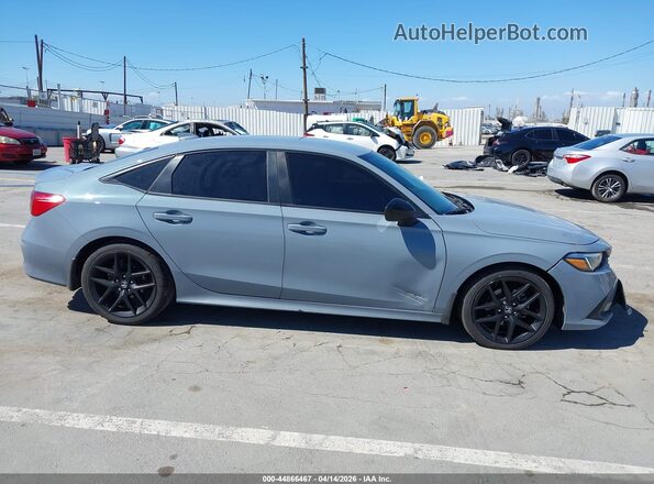 2HGFE2F53PH516242 2023 HONDA CIVIC Серый Вид задней части салона