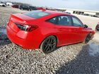 2022 Honda Civic Sport Red vin: 2HGFE2F54NH512407