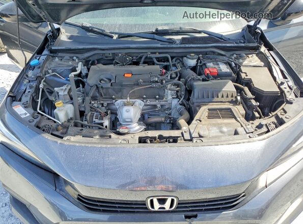 2HGFE2F54NH536142 2022 HONDA CIVIC Gray Вид задньої частини салону
