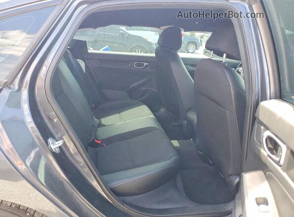 2HGFE2F54NH536142 2022 HONDA CIVIC Gray Вид задніх сидінь