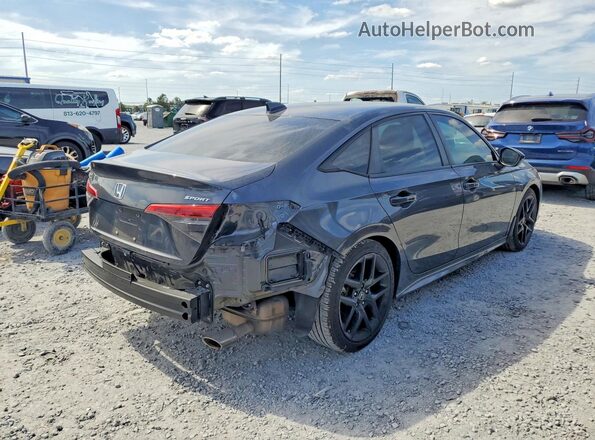 2HGFE2F54NH536142 2022 HONDA CIVIC Gray Задня права чверть