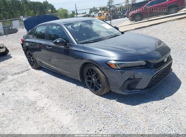 2HGFE2F54RH530718 2024 HONDA CIVIC Gray Przód prawy