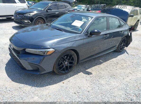 2HGFE2F54RH530718 2024 HONDA CIVIC Gray Przód lewy