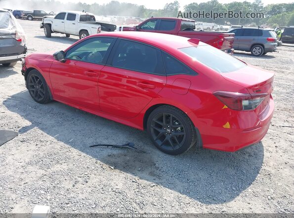 2HGFE2F54TH550202 2026 HONDA CIVIC Red Задня ліва чверть
