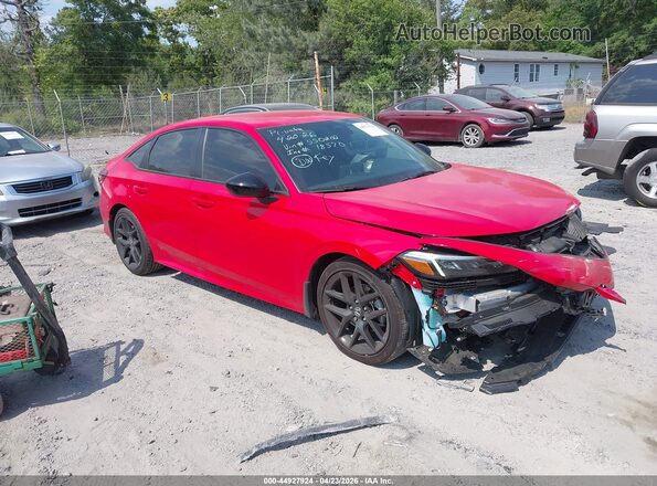 2HGFE2F54TH550202 2026 HONDA CIVIC Red Передня права чверть