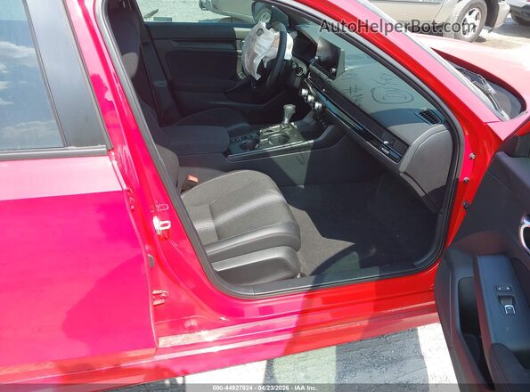 2HGFE2F54TH550202 2026 HONDA CIVIC Red Вид салону спереду