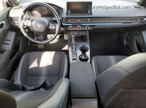 2HGFE2F55NH541768 2022 HONDA CIVIC White წინა პანელის ხედი