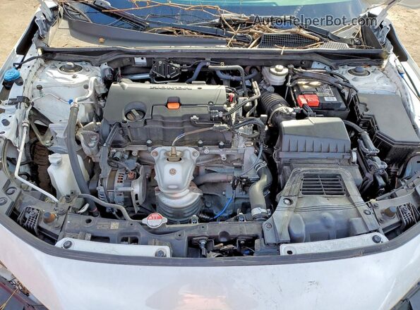 2HGFE2F55NH541768 2022 HONDA CIVIC White უკანა სალონის ხედი