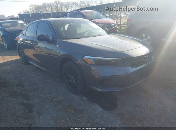 2HGFE2F55NH560210 2022 HONDA CIVIC Gray Передня права чверть