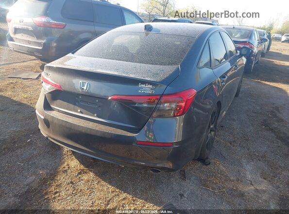 2HGFE2F55NH560210 2022 HONDA CIVIC Gray Задня права чверть
