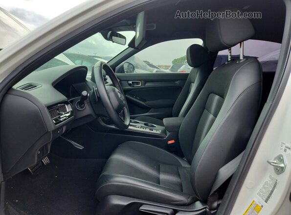 2HGFE2F55SH507289 2025 HONDA CIVIC White Widok wnętrza z przodu