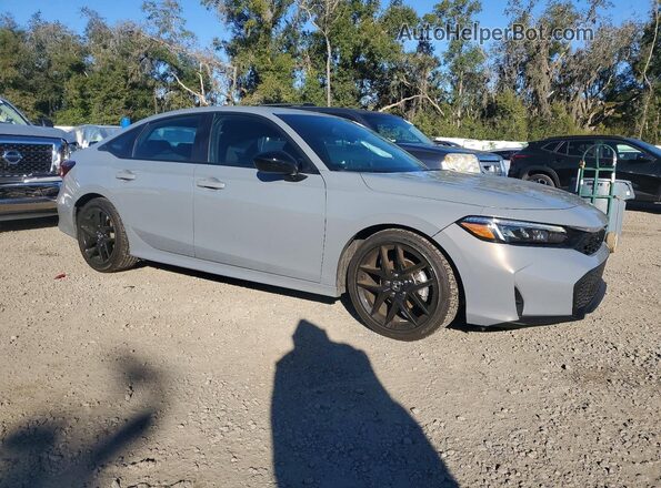 2HGFE2F55SH588763 2025 HONDA CIVIC Серый Передняя правая четверть