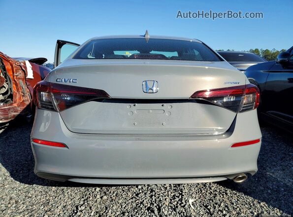 2HGFE2F55SH588763 2025 HONDA CIVIC Серый Вид сзади