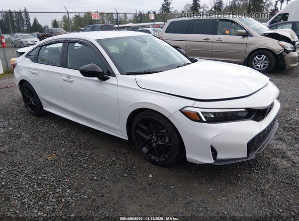 2HGFE2F55TH547891 2026 HONDA CIVIC Белый Передняя правая четверть