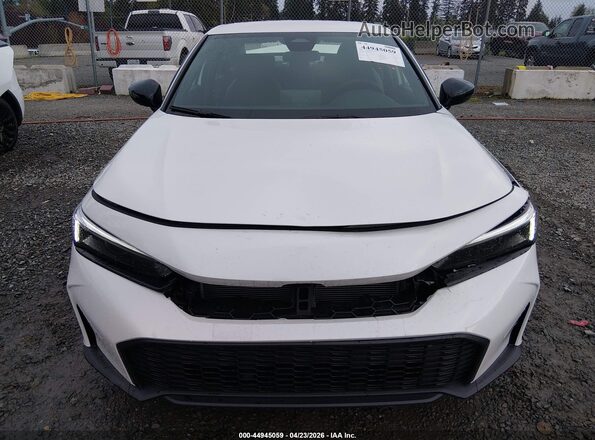 2HGFE2F55TH547891 2026 HONDA CIVIC Белый Вид щитка приборов