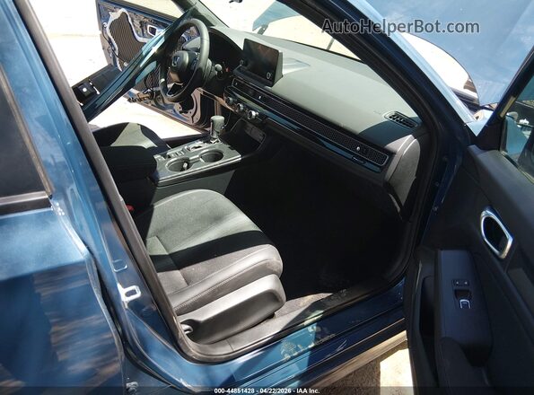 2HGFE2F55TH555652 2026 HONDA CIVIC Синий Вид салона спереди