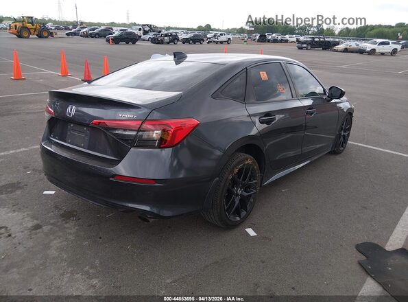 2HGFE2F56NH563729 2022 HONDA CIVIC Gray Tył prawy