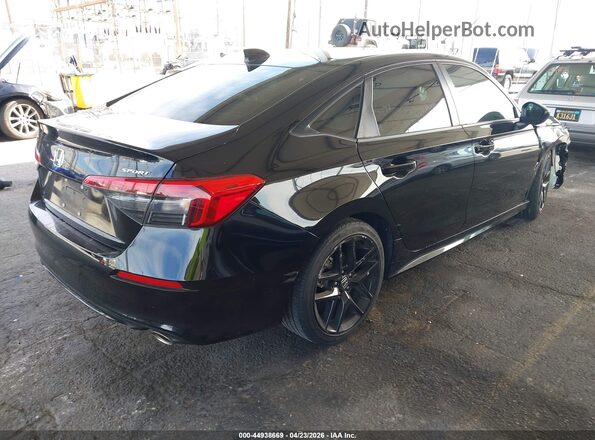 2HGFE2F56NH565125 2022 HONDA CIVIC Черный Задняя правая четверть