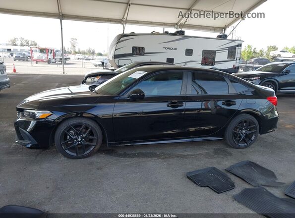 2HGFE2F56NH565125 2022 HONDA CIVIC Черный Панорамный вид салона 360°