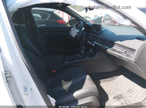2HGFE2F56PH552913 2023 HONDA CIVIC Белый Вид салона спереди