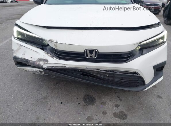 2HGFE2F56PH552913 2023 HONDA CIVIC Белый Вид спереди