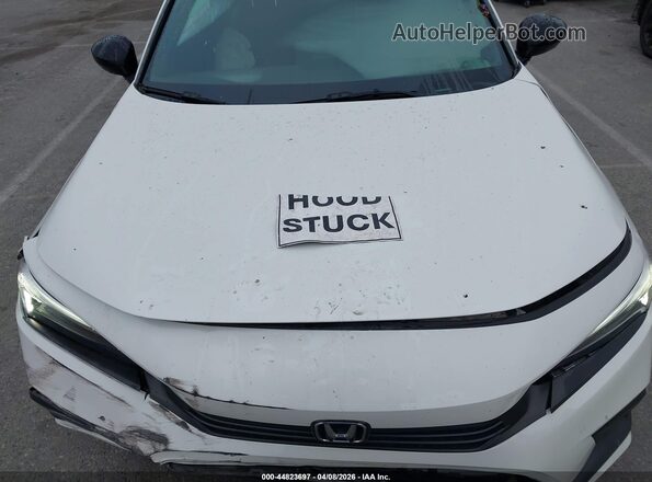 2HGFE2F56PH552913 2023 HONDA CIVIC Белый Вид сзади