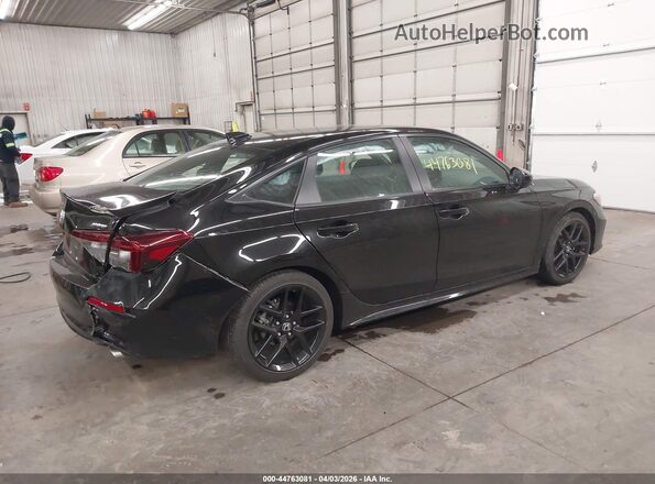 2HGFE2F56SH511318 2025 HONDA CIVIC Black უკანა მარჯვენა