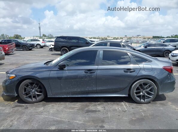 2HGFE2F56SH525977 2025 HONDA CIVIC Gray Widok wnętrza 360 stopni