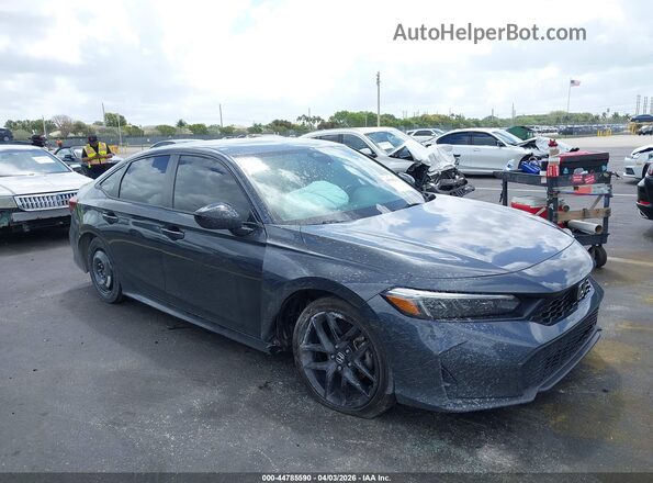 2HGFE2F56SH525977 2025 HONDA CIVIC Gray Przód prawy